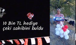 Germencik Belediyesi’nin 10 Bin TL hediye çeki sahibini buldu