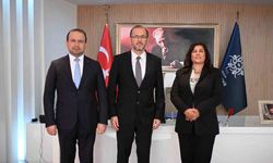Sağlık Bakanı Yardımcısı Okumuş, Başkan Çerçioğlu ile bir araya geldi