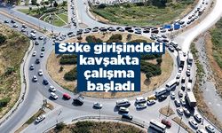 Söke’nin sorunlu kavşağında çalışmalar başladı