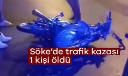 Söke’de trafik kazası: 1 yaralı