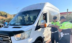 Söke’de okul servis araçlarına sıkı denetim