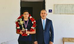 Yığmatepe, dünya şampiyonu Muaz ile bir araya geldi