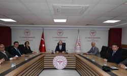 Hastanelerin 9 aylık hizmetleri değerlendirildi