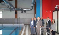Köşk Yüzme Havuzu’nu incelediler