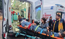 Nazilli’de kamyonet uçuruma yuvarlandı: 3 yaralı