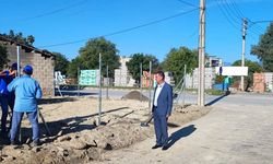 Yenipazar’da belediye ekiplerinden yoğun mesai