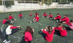 Aydın’da çocuklar güne sporla başlıyor