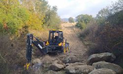 Bozdoğan’da arazi yollarında çalışmalar sürüyor