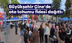 Büyükşehir’in ata tohumlarına Çine’de yoğun ilgi