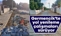 Germencik’te yol yenileme çalışmaları sürüyor