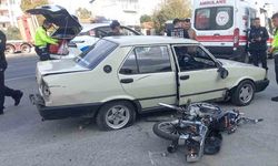 Hatalı sollama kaza getirdi: 2 yaralı