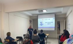 Karacasu’da afet farkındalık eğitimi
