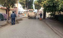 Karacasu'da çevre temizliği için ekipler sahada