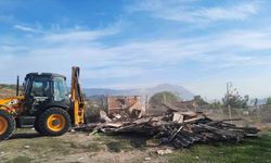 Söke Belediyesi’nden kaçak keçi ağıllarına müdahale