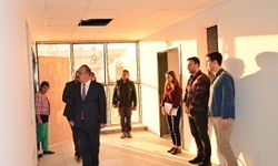 Vali Canbolat, Huzurevi ve Rehabilitasyon Merkezi inşaatında incelemelerde bulundu
