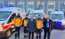 Aydın'a tahsis edilen yeni ambulanslar hizmet için yola çıktı