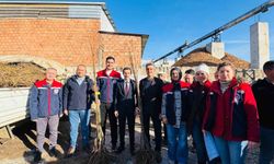 Bozdoğan'da 8 bin 700 adet fidan dağıtıldı