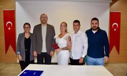 Germencik'te bir yılda 310 çift mutluluğa 'evet' dedi