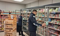 Germencik'te zabıta ekipleri zincir marketlerde denetim gerçekleştirdi