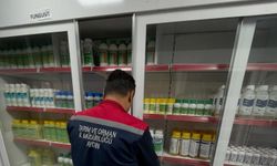 Köşk'te bitki koruma ürünü satış yerlerine denetim yapıldı