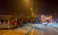 Söke'de traktör devrildi: 1 yaralı