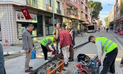 Yenipazar'da içme suyu hattı yenileniyor