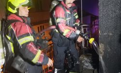 Aydın'da ev yangını panikletti