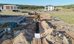 Aydın Büyükşehir Belediyesi'nin Didim'de altyapı çalışmaları sürüyor