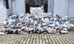 Aydın'da kaçak ayakkabı operasyonu