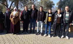 Bozdoğan'da askerler Kur'an-ı Kerim ve Türk Bayrağı ile uğurlandı