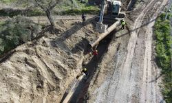 Bozdoğan'da tarım alanları suya kavuşuyor