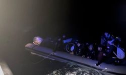 Didim açıklarında 25 düzensiz göçmen kurtarıldı