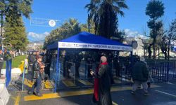 Erdoğan'ın Aydın programı öncesi vatandaşlar alana alınmaya başlandı