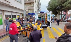 Otomobilin çarptığı yaya yaralandı