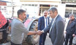 AYESOB Başkanı Künkcü, Kuyucak'ta esnaflarla buluştu