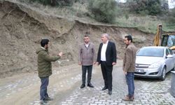 Söke'de yoğun yağış nedeniyle belediye ekipleri teyakkuzda