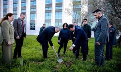 ADÜ'de fidanlar Muhsin Yazıcıoğlu anısına dikildi