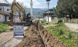 Aydın Büyükşehir'in ilçelerde altyapı yatırımlarını sürüyor
