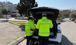 Aydın'da bayram öncesi dron destekli trafik denetimi yapıldı