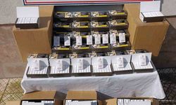 Çine'de 55 bin adet kaçak makaron ele geçirildi