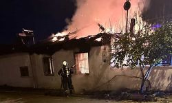 İncirliova’da bir ev küle döndü