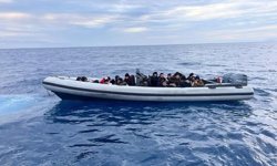 Aydın açıklarında göçmen operasyonu