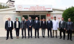 Aydın'da sağlık hizmetlerine yerinde değerlendirildi
