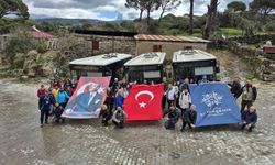 Aydın'da trekking etkinlikleri hız kesmeden sürüyor