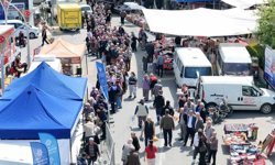 Büyükşehrin fideleri Karacasu ve Koçarlı'da dağıtıldı