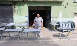 Cemiyetlerin vazgeçilmezi demir masalar sezona hazırlanıyor