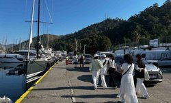 Dev yolcu gemisi Marmaris Limanı'na demirledi