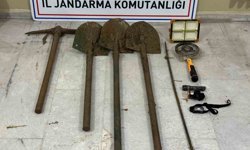 Efeler'de kaçak kazıya suçüstü