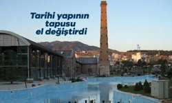 Nevzat Biçer Parkı’ndaki Tarihi Yapının Tapusu Vakıflara Geçti