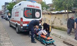 Evin bahçesinde düşen yaşlı kadın için ekipler seferber oldu